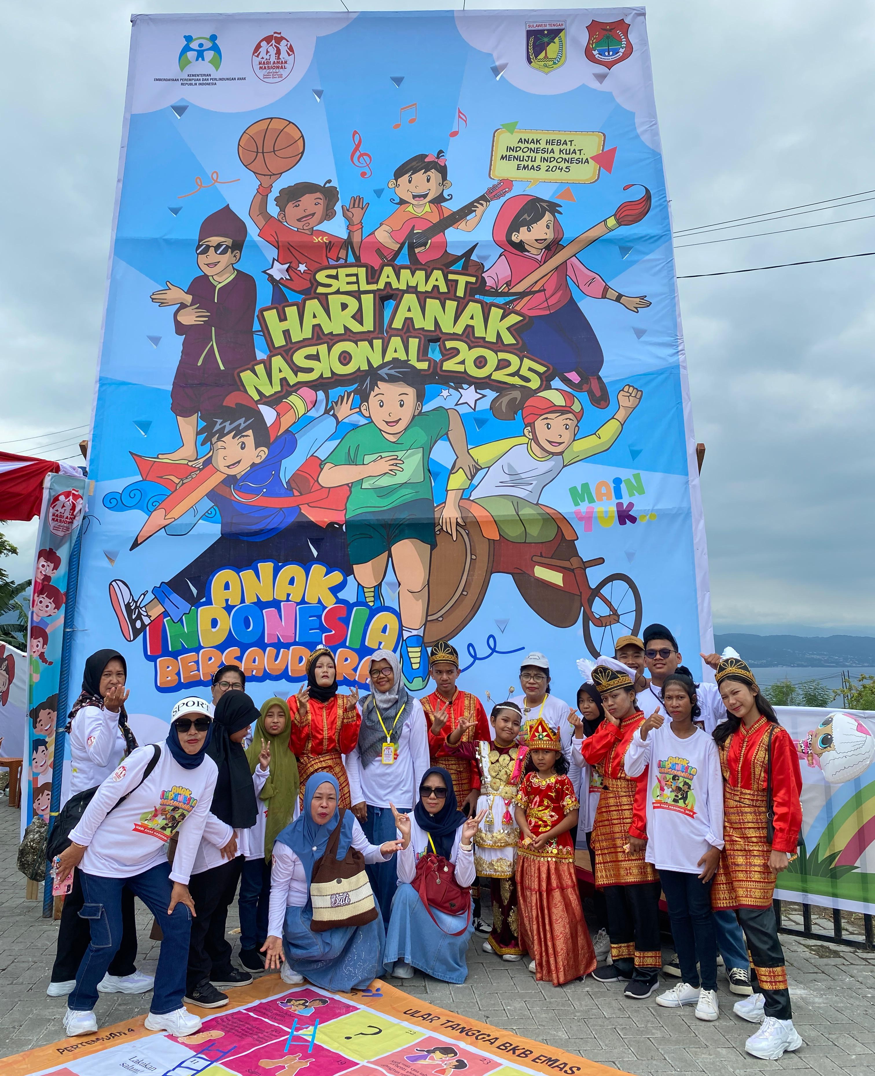 Partisipasi SLB Negeri Luwuk Dalam Perayaan Hari Anak Nasional 2025
